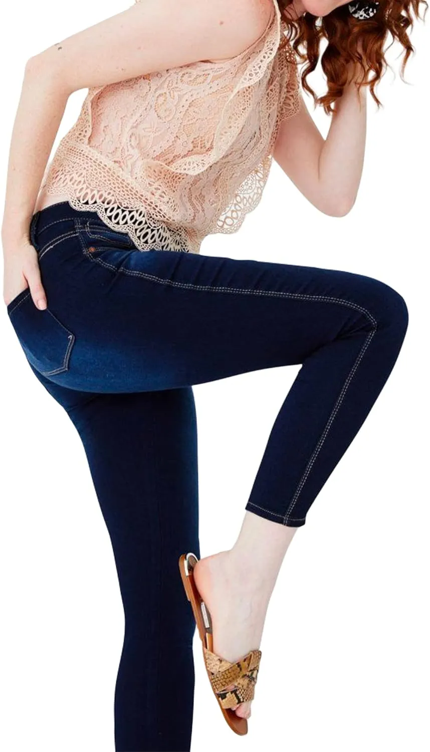 1822 Denim Women's High-Rise Stretch Ankle Skinny Butter Jeans, Lennox