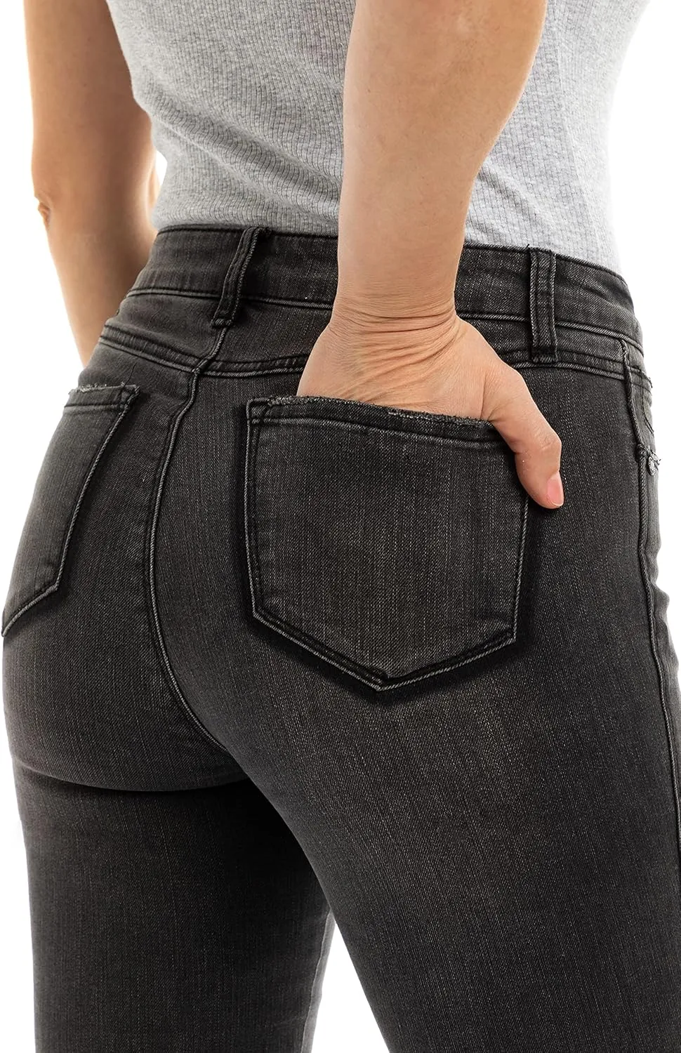 1822 Denim Women's High-Rise Stretch Ankle Skinny Butter Jeans, Lennox