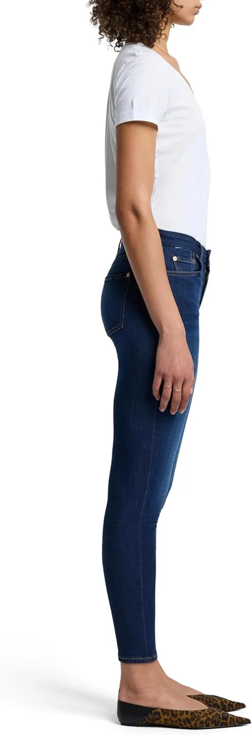 7 For All Mankind Women's High Rise Skinny Fit Ankle Jeans