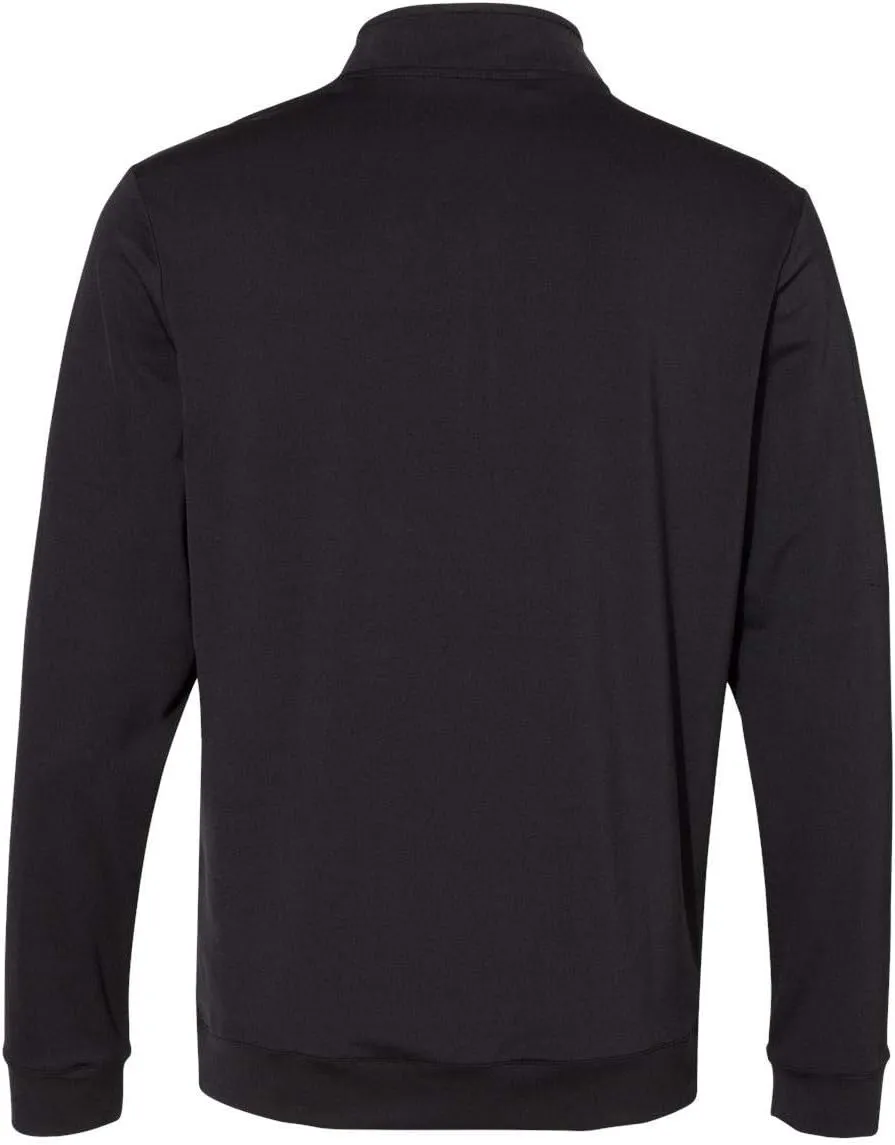 adidas - Performance Textured Quarter-Zip Pullover - A295