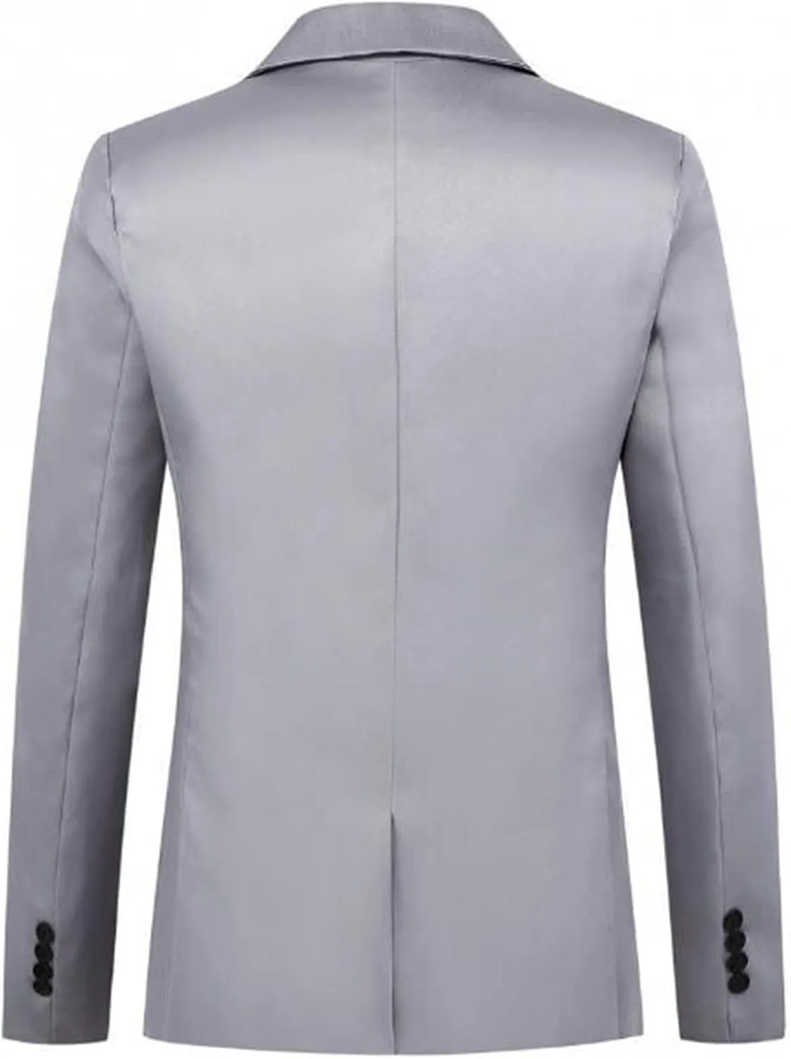Blazer for Men Slim Fit Business Casual Tuxedo Blazers Sport Coat One Button Travel Blazer Lightweight Suit Jacket
