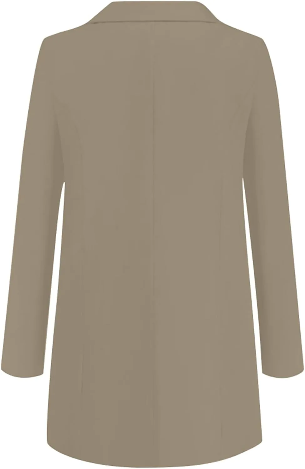 Blazers for Women 2024 Winter Open Front Long Sleeve Work Jackets Coat Business Casual Lapel Suit Jacket with Pocket