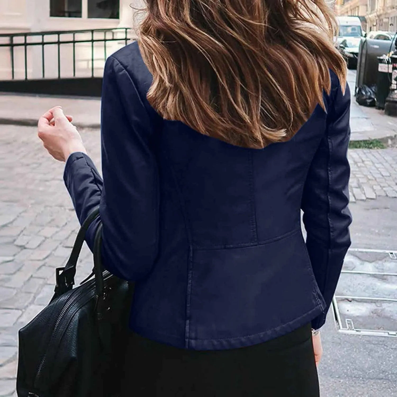 Blazers for Women Business Casual Cardigan Sweater Chunky Oversized Open Front Lady Jacket Coat Fall Outwear Coatigan