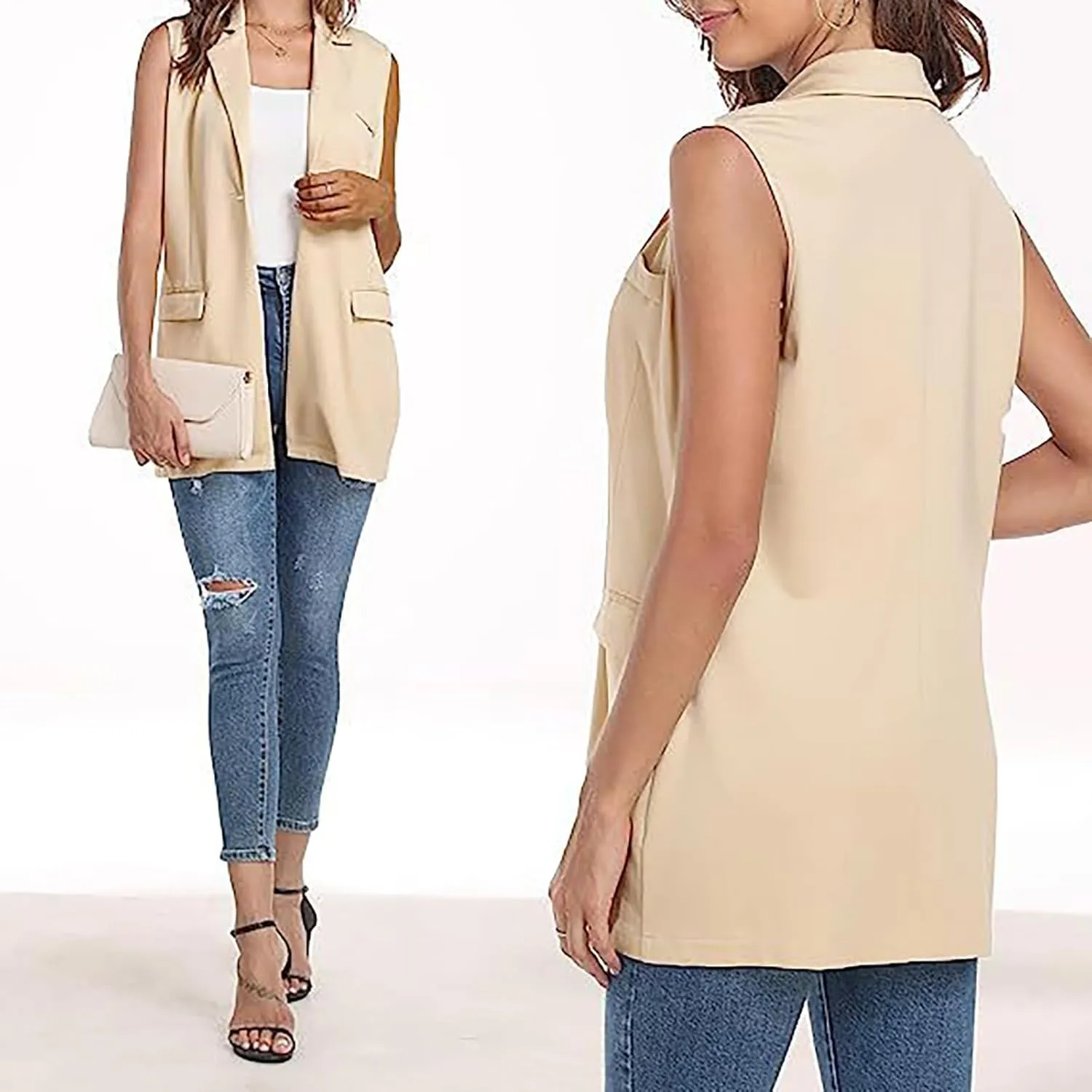 Blazers for Women Business Casual Tweed Women's Jacket Cropped Prtite Fancy Cardigan Baggy Herringbone Jackets