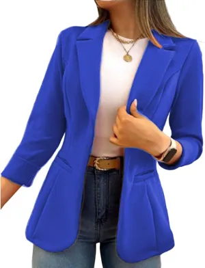 Blazers for Women Suit Jackets Blazer Business Casual Lightweight Suit Long Sleeve Slim Fit Work Office Jacket