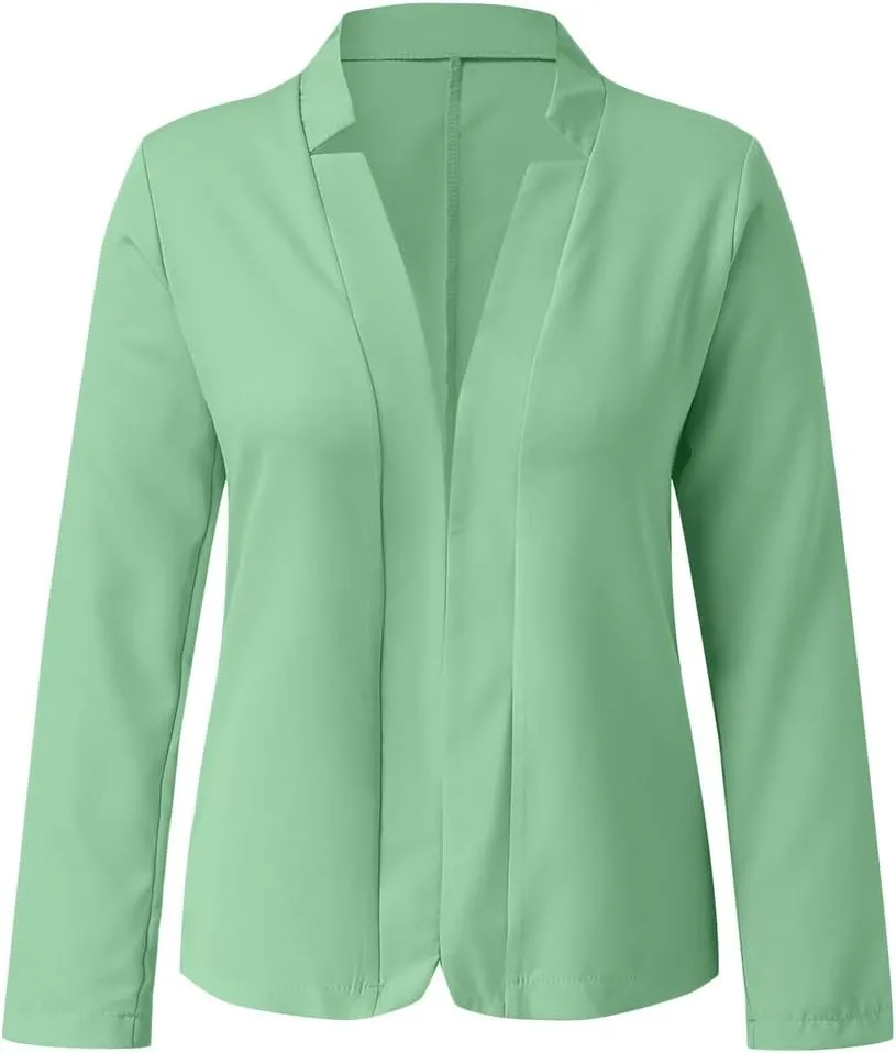 Business Suits for Women 2024 Work for Women Blazers Long Sleeve Work Funny Cardigan Fitted Oversized Blazer