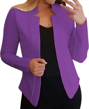 Business Suits for Women 2024 Work for Women Blazers Long Sleeve Work Funny Cardigan Fitted Oversized Blazer