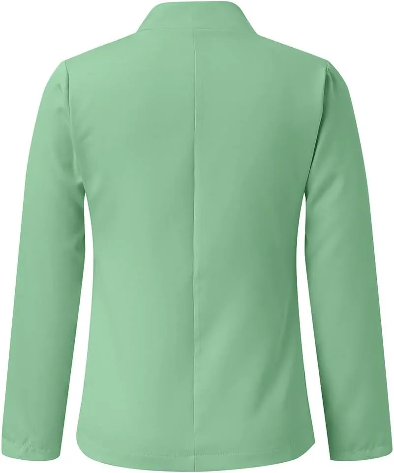 Business Suits for Women 2024 Work for Women Blazers Long Sleeve Work Funny Cardigan Fitted Oversized Blazer