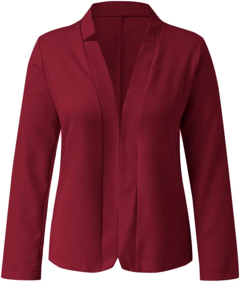 Business Suits for Women 2024 Work for Women Blazers Long Sleeve Work Funny Cardigan Fitted Oversized Blazer