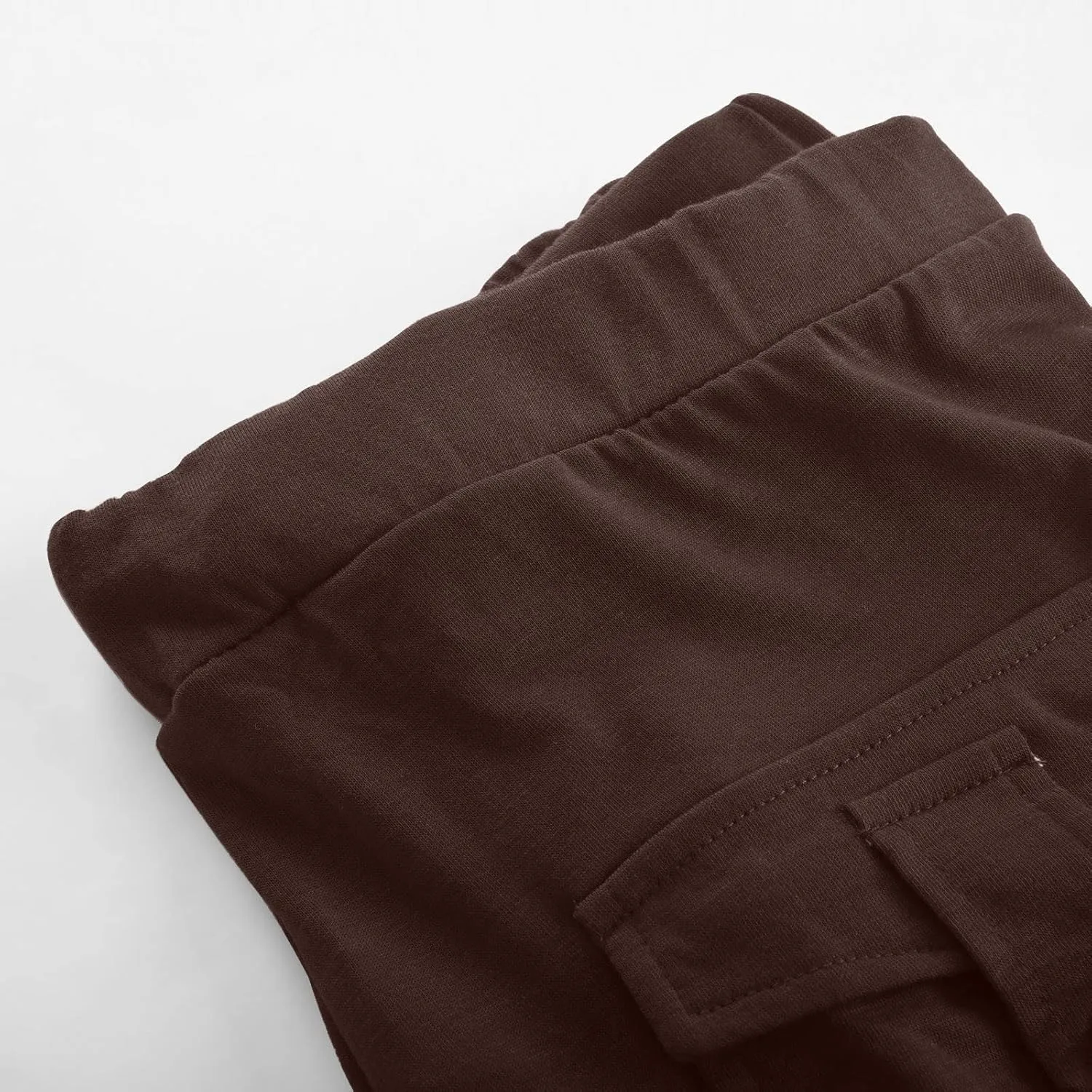 Cargo Pants Women Summer Casual Elastic Mid Rise Lightweight Capris Stretchy Tactical Tavel Hiking Jogger Pant