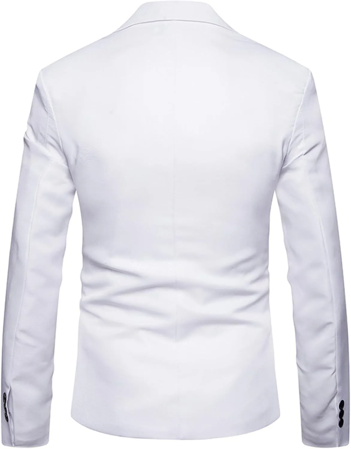 Casual Blazer for Men One Button Slim Fit Suit Jacket Business Fashion Lightweight Sport Coat Solid Color Suit Blazers