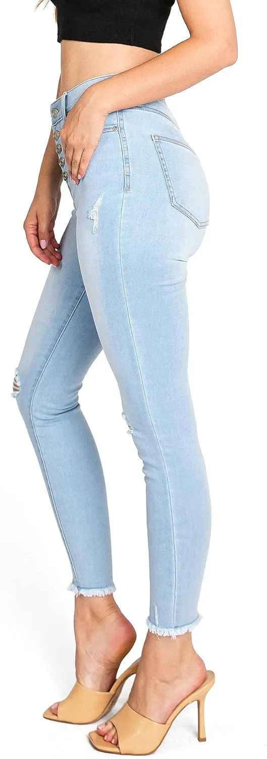 Celebrity Pink Women's Juniors High Rise Skinny Jeans