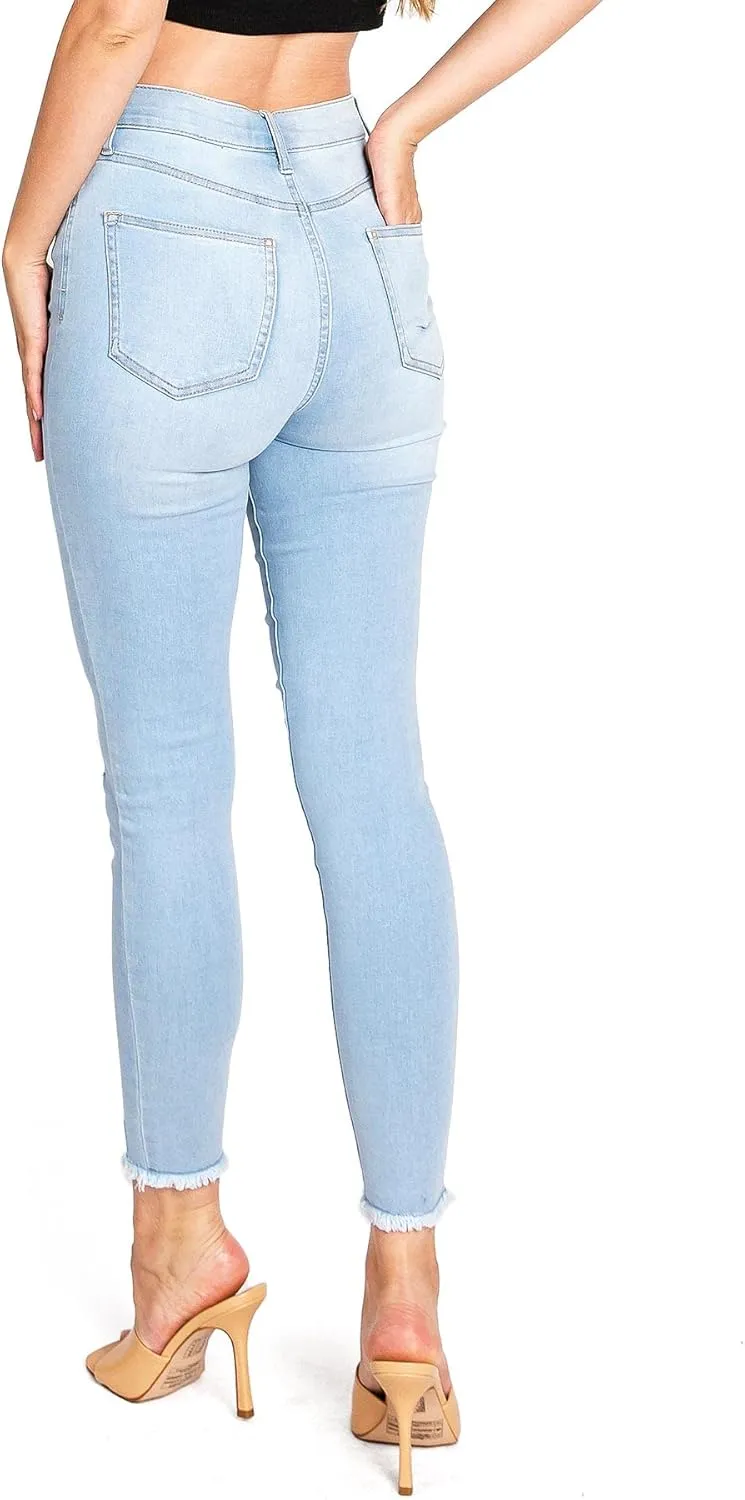 Celebrity Pink Women's Juniors High Rise Skinny Jeans