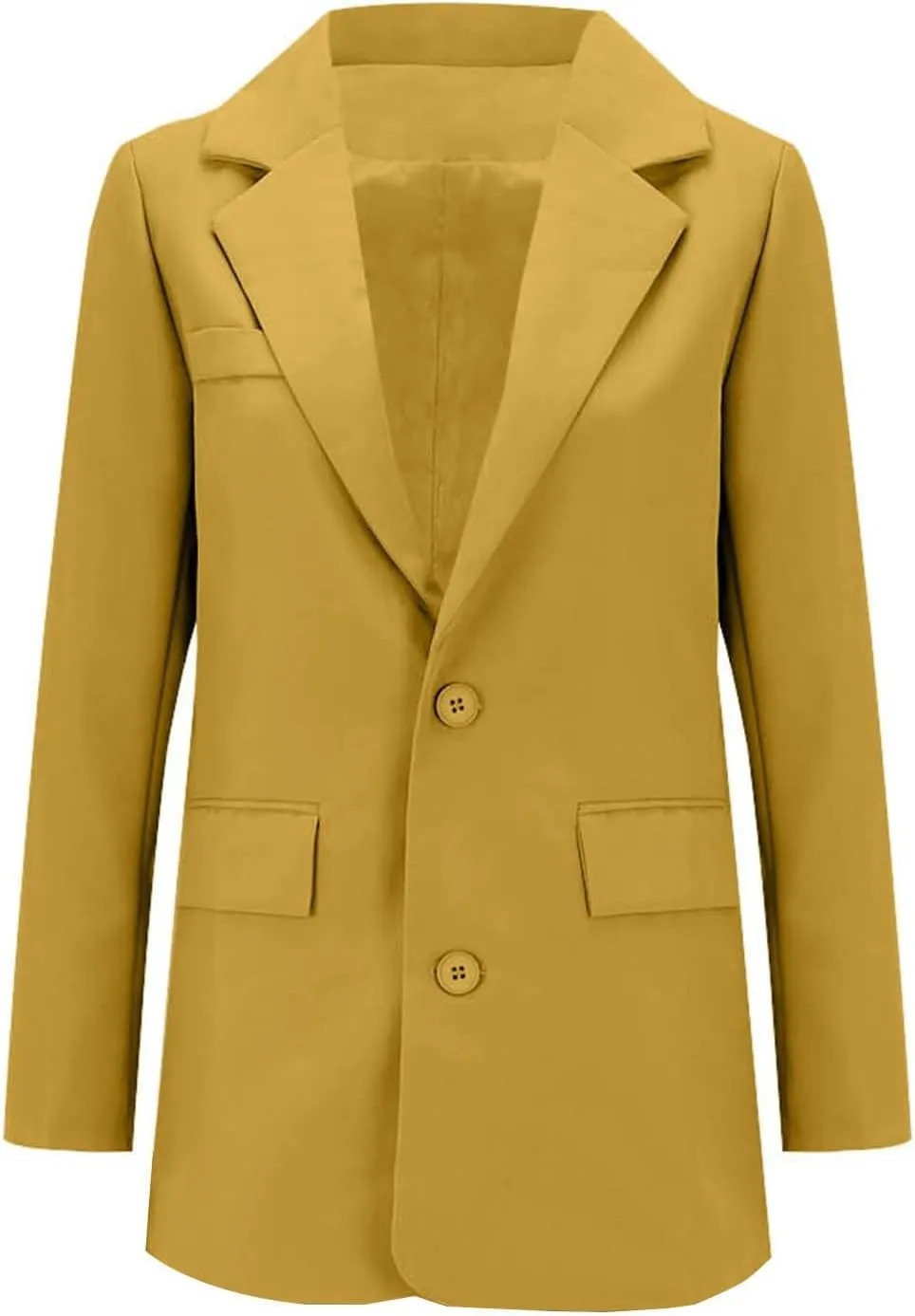 Cropped Suit Jacket Women Tweed Women Blazers Long Sleeve Causal Winter Coat Loose Fit With Pockets Blazers