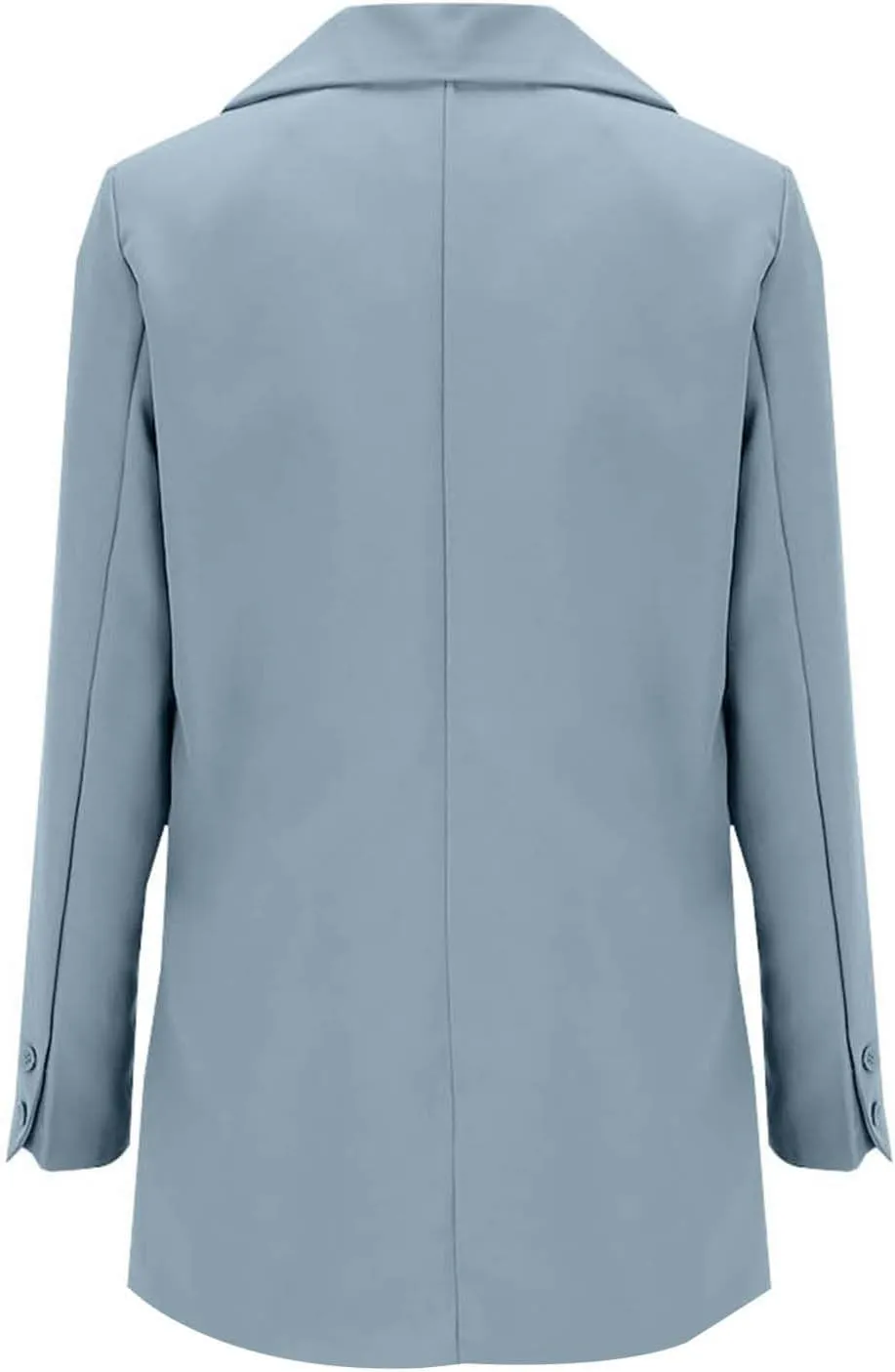 Cropped Suit Jacket Women Tweed Women Blazers Long Sleeve Causal Winter Coat Loose Fit With Pockets Blazers