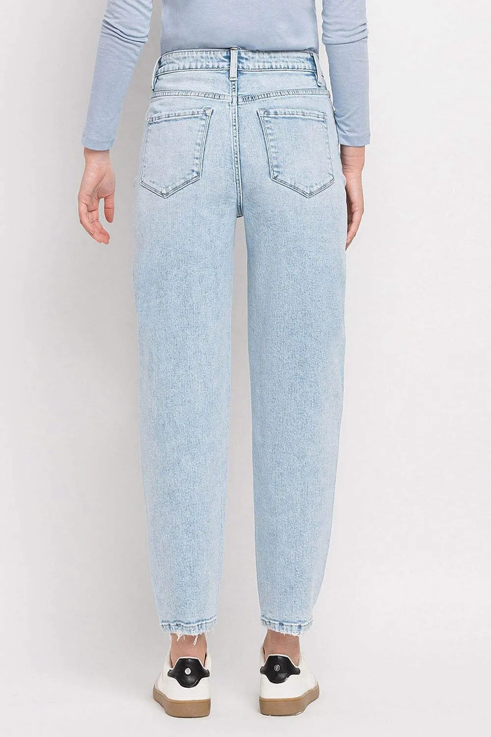 Flying Monkey - Super High Rise Barrel Leg Jeans - F5677