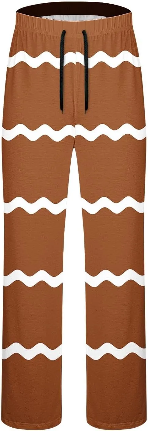 for Mens Summer Fall Graphic Loose Fit Pleated Straight Leg Long Leg Pants Mens 2025 Y2K