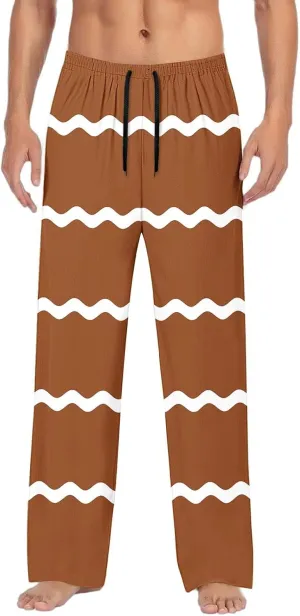for Mens Summer Fall Graphic Loose Fit Pleated Straight Leg Long Leg Pants Mens 2025 Y2K