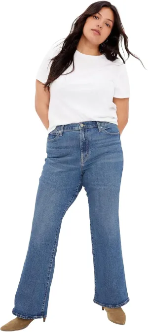 GAP Women's High Rise Flare Denim Jeans