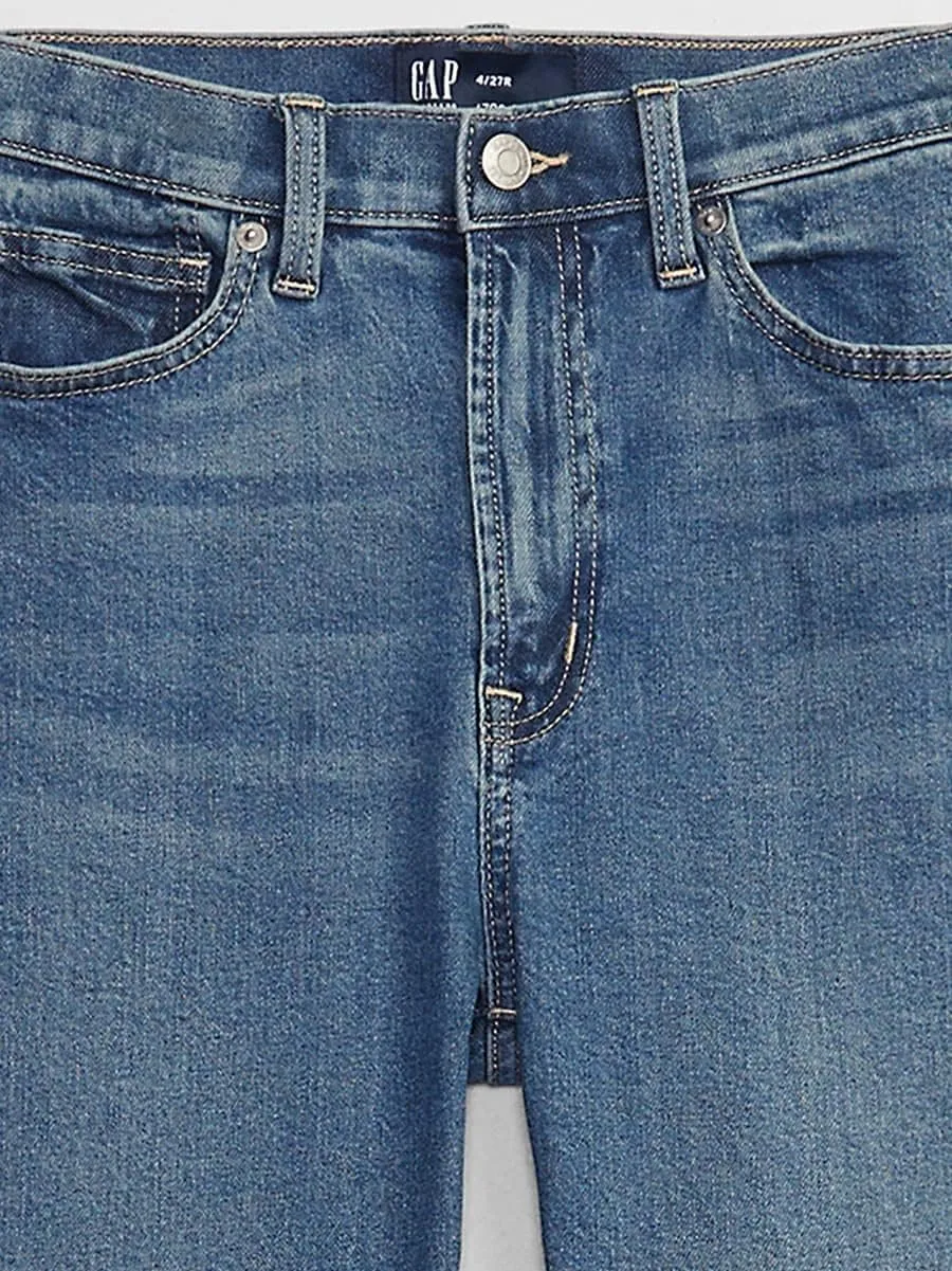 GAP Women's High Rise Flare Denim Jeans