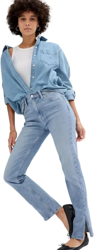 GAP Women's High Rise Straight Fit Denim Jeans