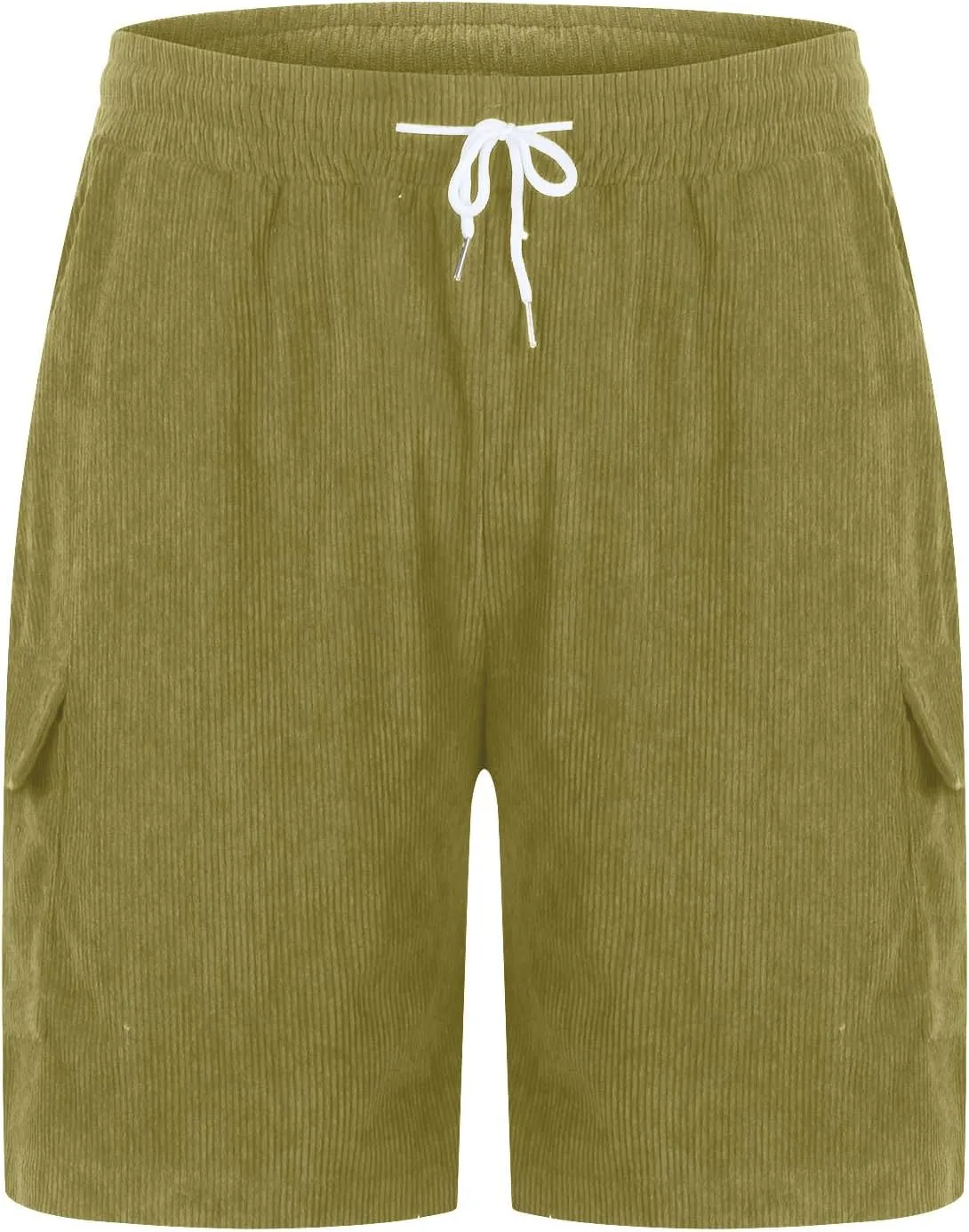 generic Men's Shorts Casual Summer Vacation Shorts Men Lounge Shorts Summer Spring Corduroy Shorts Relaxed Fit Elastic Waist