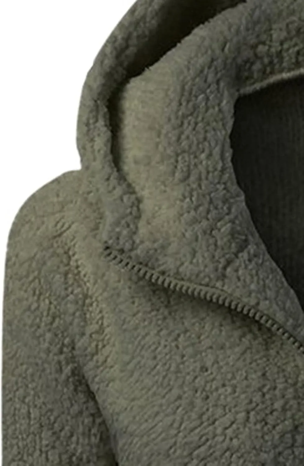 GOFULY Oversized Hoodie For Women Zip Up Casual Fall Winter Coats Plus Size Trendy Sharpa Fleece Jacket With Pocket Clothes