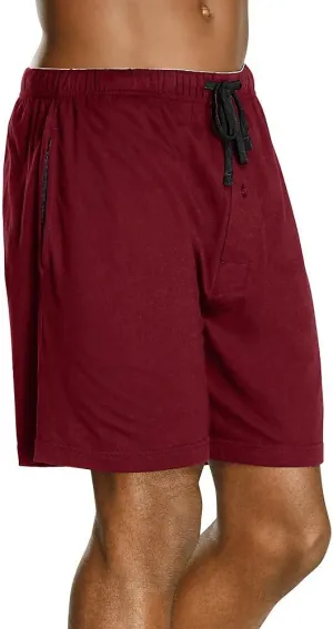 Hanes Mens Jersey Lounge Drawstring Shorts