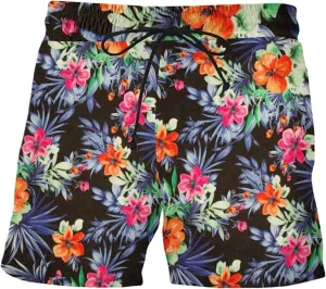 Hawaii Shorts for Men Fashion Printed Elastic Waist Drawstring Lounge Pant Loose Fit Lightweight Beach Surfing Shorts