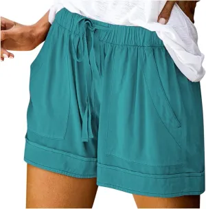 Hiking Cargo Shorts for Women Quick Dry Athletic Shorts for Camping Golf Summer Casual Shorts with Pockets