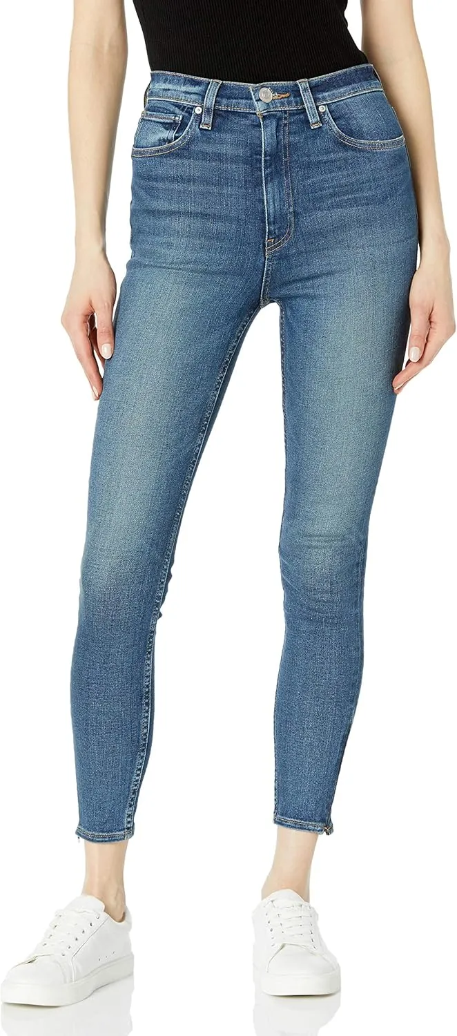 HUDSON Women's Centerfold Extreme High Rise, Super Skinny Jeans