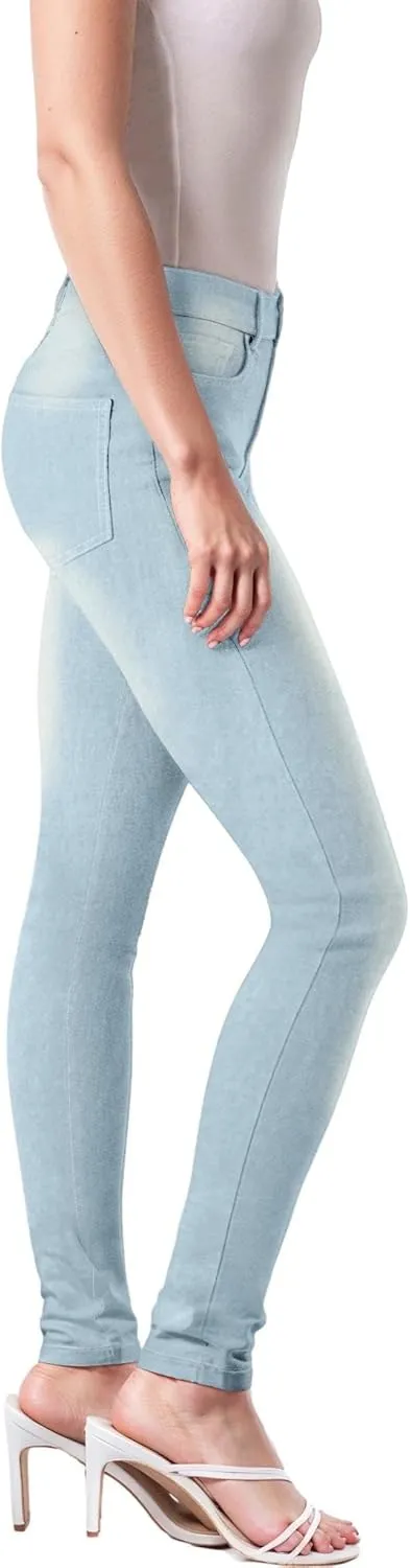 Hybrid & Company Womens Super Stretch Comfy Denim Skinny Jeans