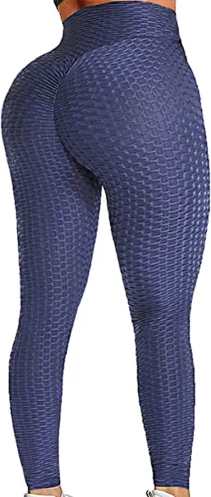 JGS1996 Butt Lifting Leggings for Women Tummy Control Workout Yoga Pants High Waisted Scrunch Booty Gym Tights