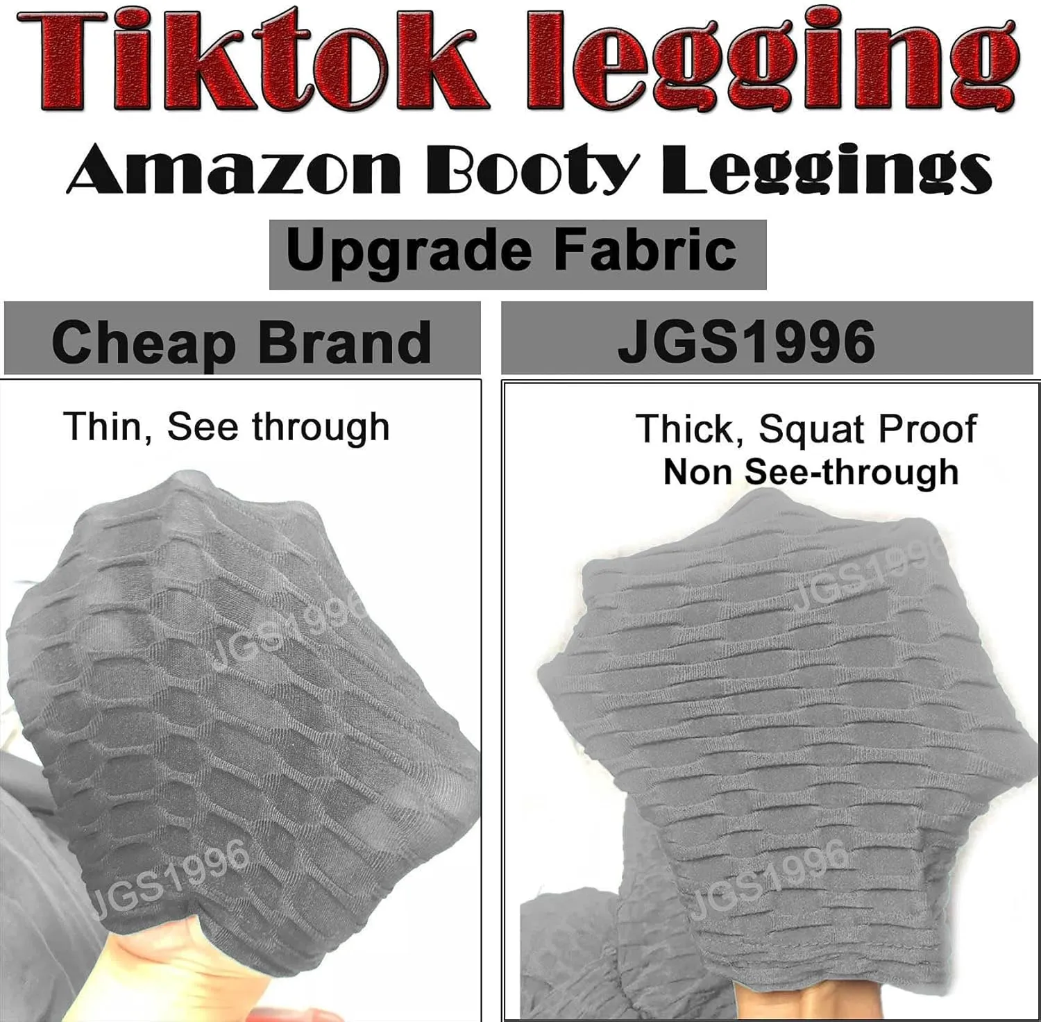 JGS1996 Butt Lifting Leggings for Women Tummy Control Workout Yoga Pants High Waisted Scrunch Booty Gym Tights