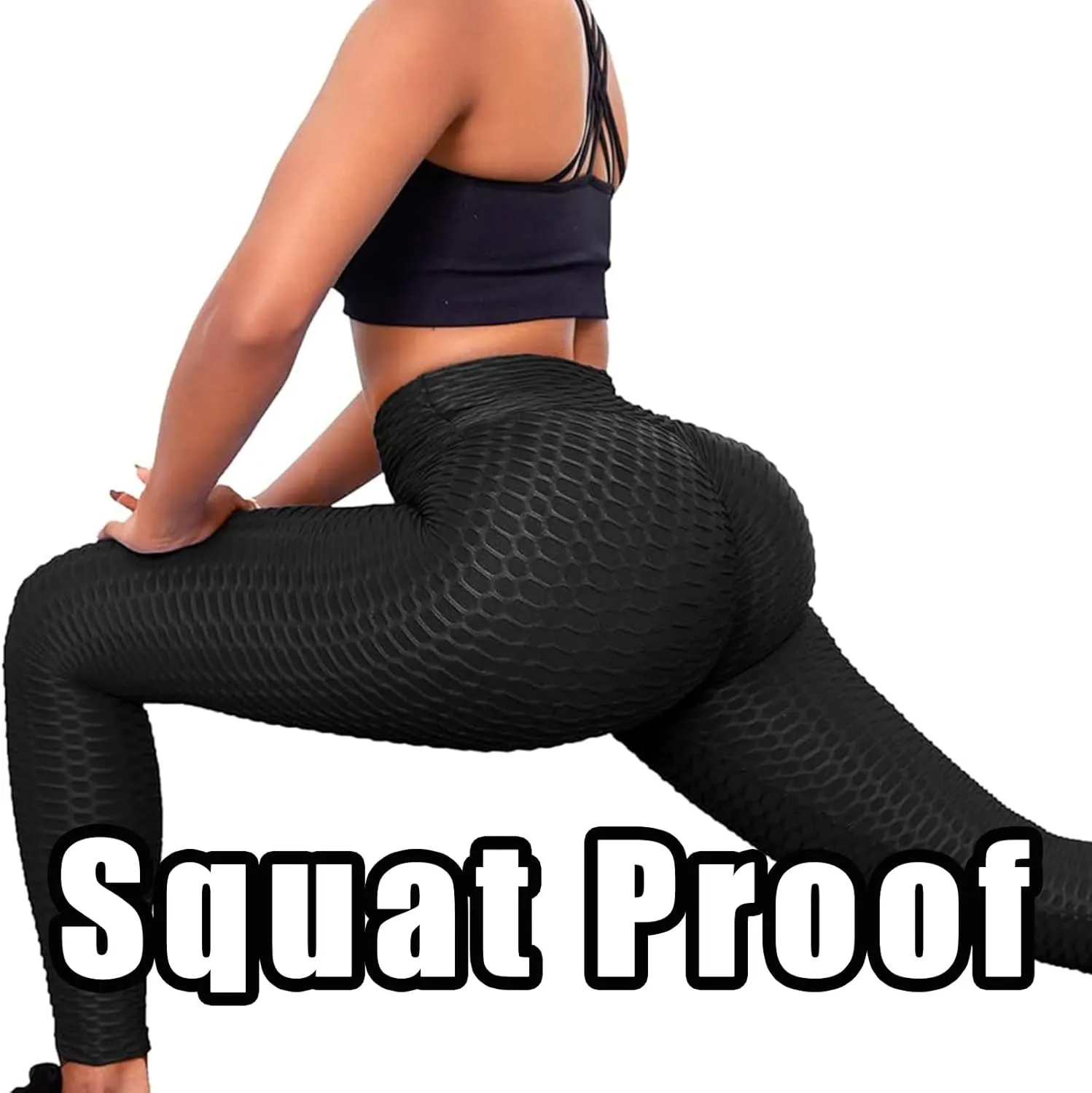 JGS1996 Butt Lifting Leggings for Women Tummy Control Workout Yoga Pants High Waisted Scrunch Booty Gym Tights