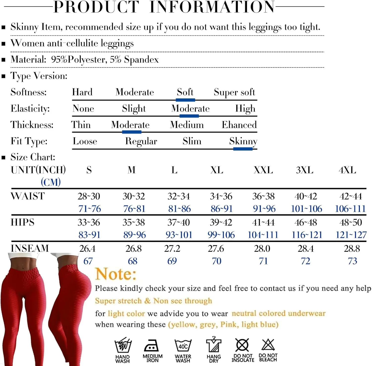 JGS1996 Butt Lifting Leggings for Women Tummy Control Workout Yoga Pants High Waisted Scrunch Booty Gym Tights