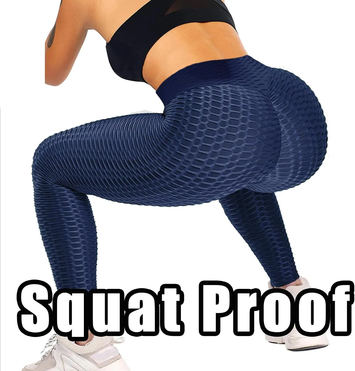 JGS1996 Butt Lifting Leggings for Women Tummy Control Workout Yoga Pants High Waisted Scrunch Booty Gym Tights