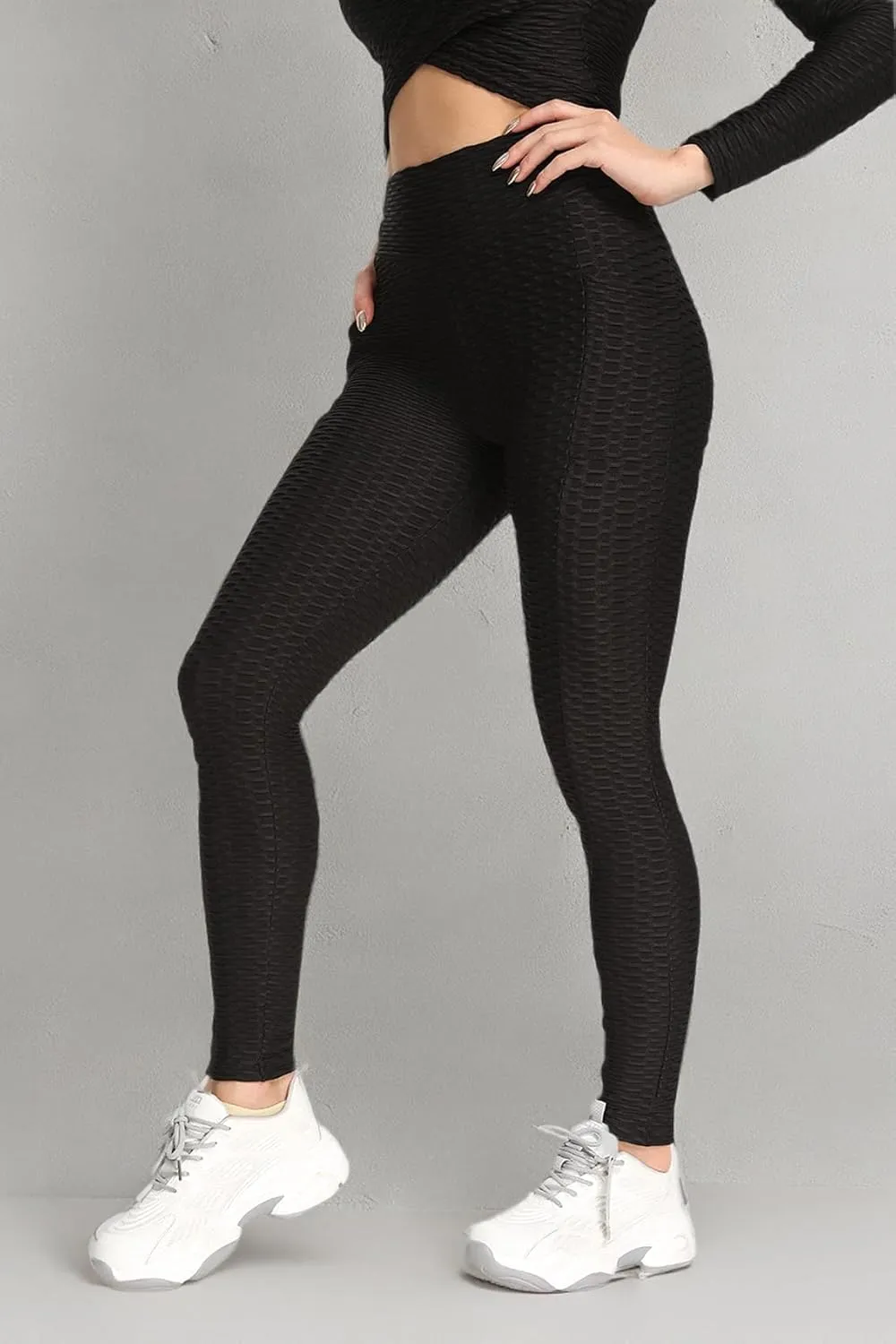 JGS1996 Butt Lifting Leggings for Women Tummy Control Workout Yoga Pants High Waisted Scrunch Booty Gym Tights