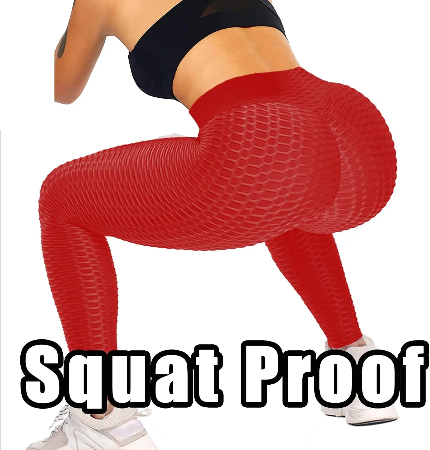 JGS1996 Butt Lifting Leggings for Women Tummy Control Workout Yoga Pants High Waisted Scrunch Booty Gym Tights