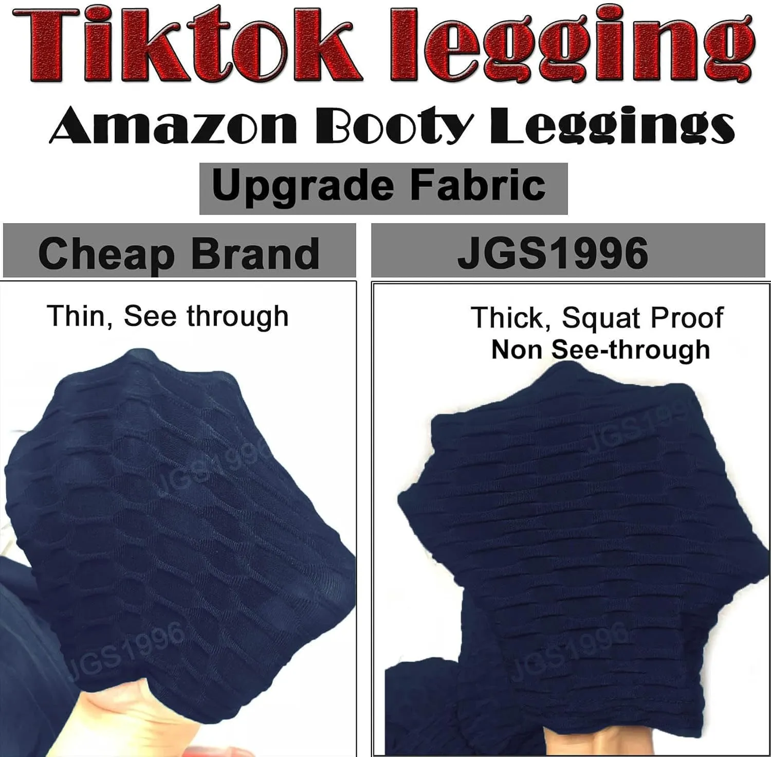 JGS1996 Butt Lifting Leggings for Women Tummy Control Workout Yoga Pants High Waisted Scrunch Booty Gym Tights