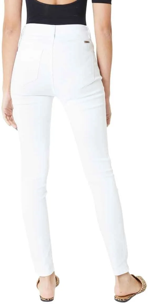 Kan Can HIGH Rise Dark WASH Super Skinny Jeans KC5002D