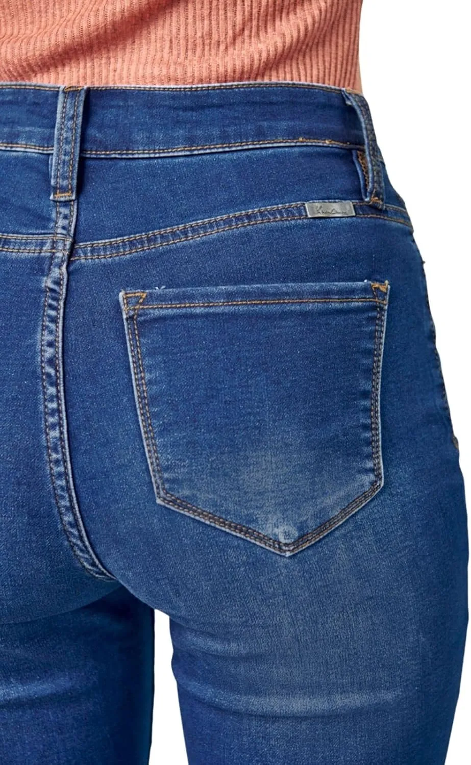 Kan Can HIGH Rise Dark WASH Super Skinny Jeans KC5002D