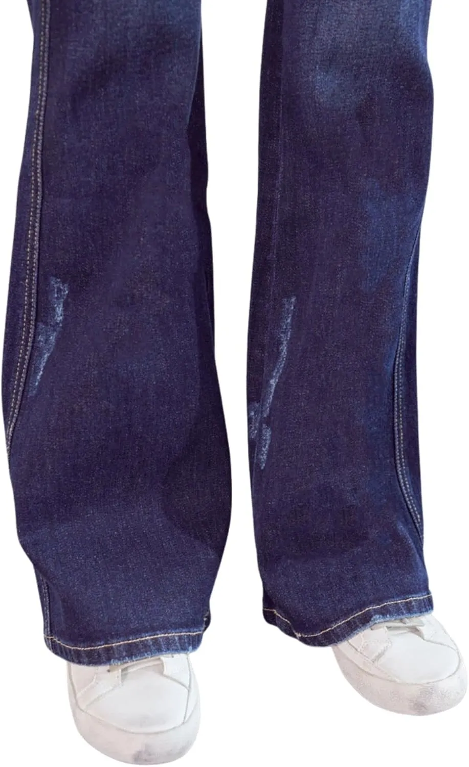 Kan Can Women's High Rise Flare Jeans - KC7340D