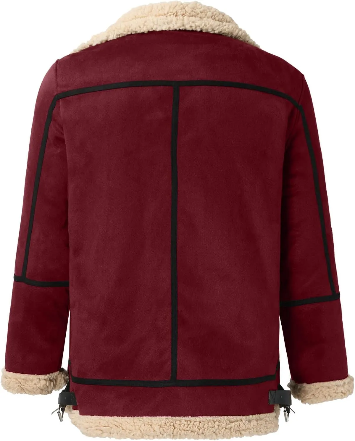 LCMTWX Coats for Men Cottonpadded Jacket Stand Collar Knitted Splice Sweater Coat Casual Men's Thicken Warm Winter Coat