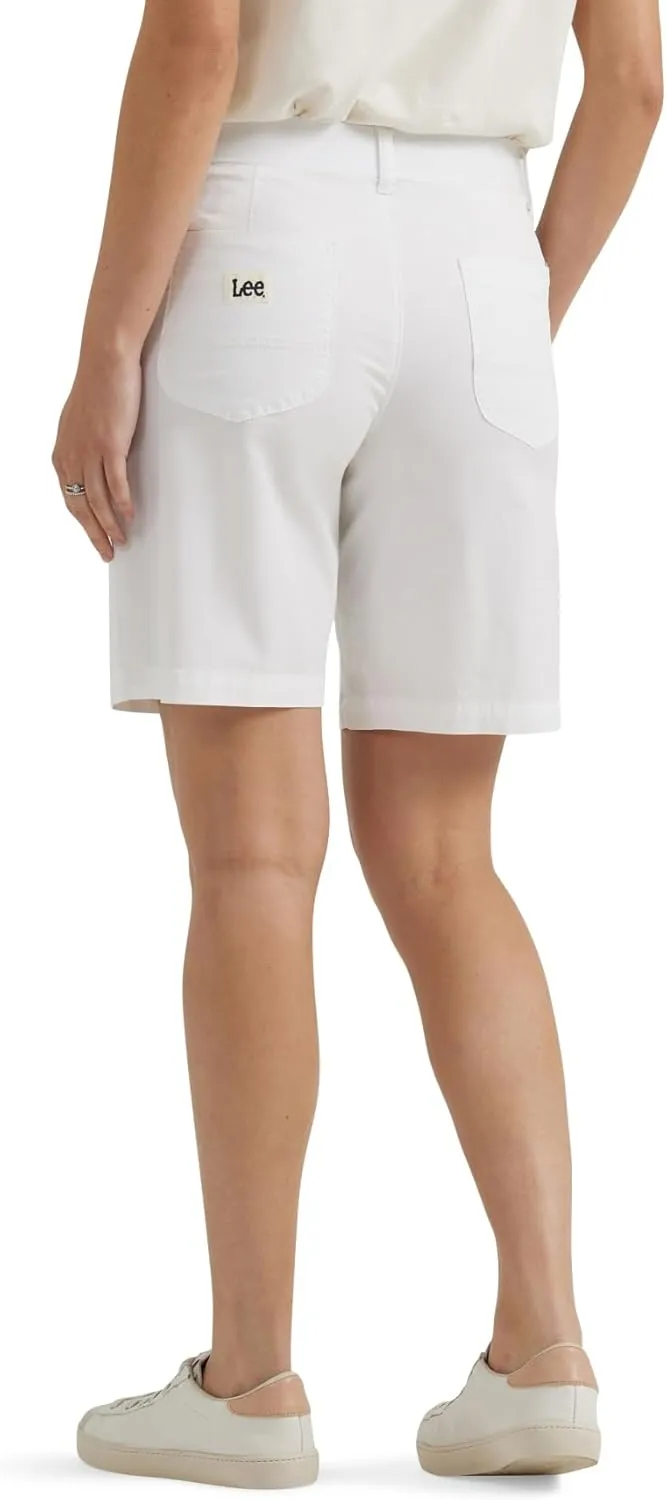 Lee Women's Ultra Lux Comfort with Flex-to-go Utility Bermuda Short