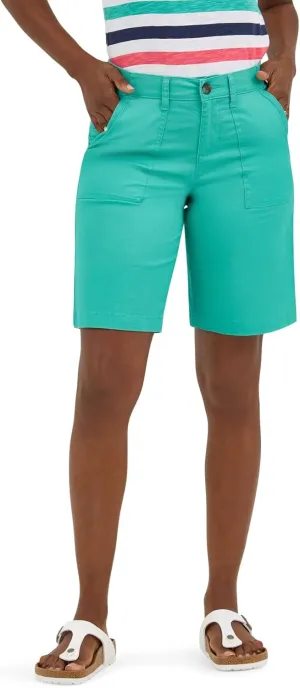 Lee Women's Ultra Lux Comfort with Flex-to-go Utility Bermuda Short