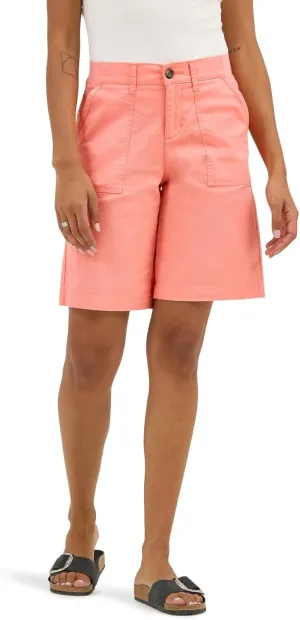 Lee Women's Ultra Lux Comfort with Flex-to-go Utility Bermuda Short
