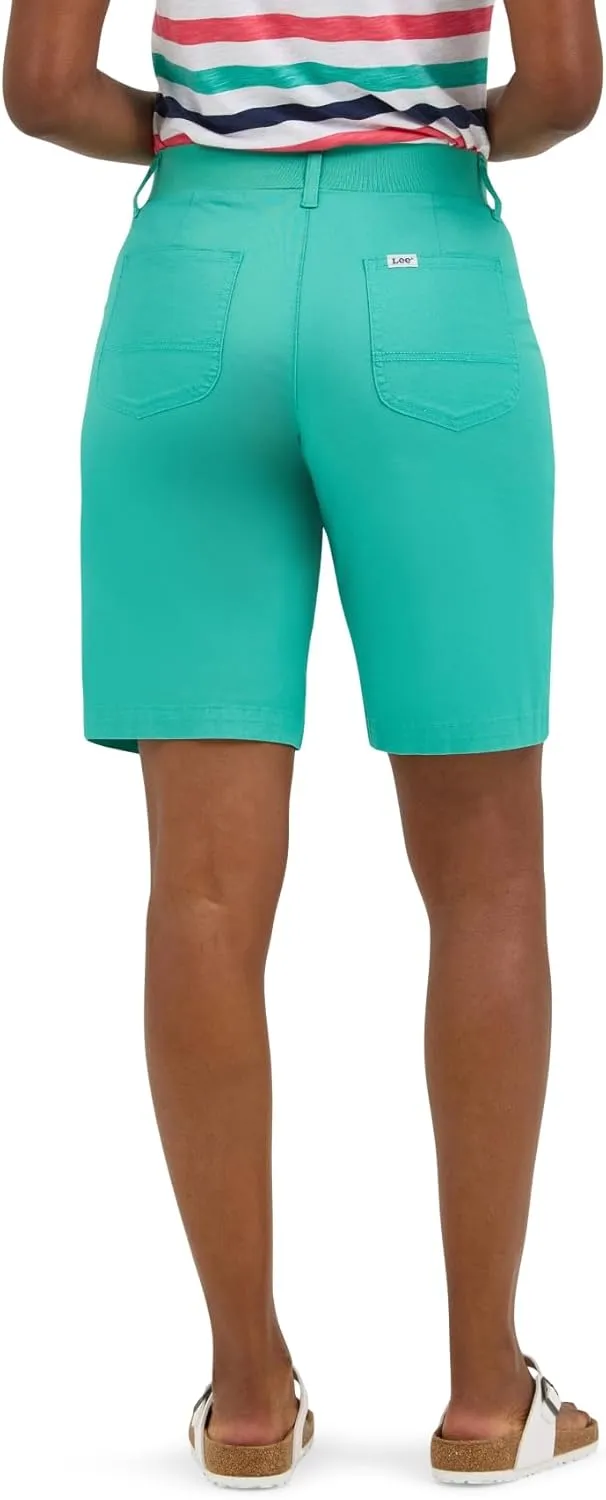 Lee Women's Ultra Lux Comfort with Flex-to-go Utility Bermuda Short