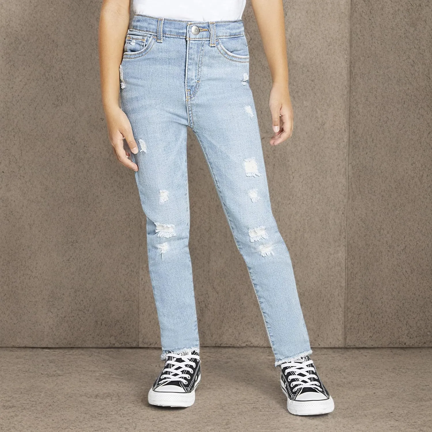 Levi's Girls' 720 High Rise Super Skinny Fit Jeans