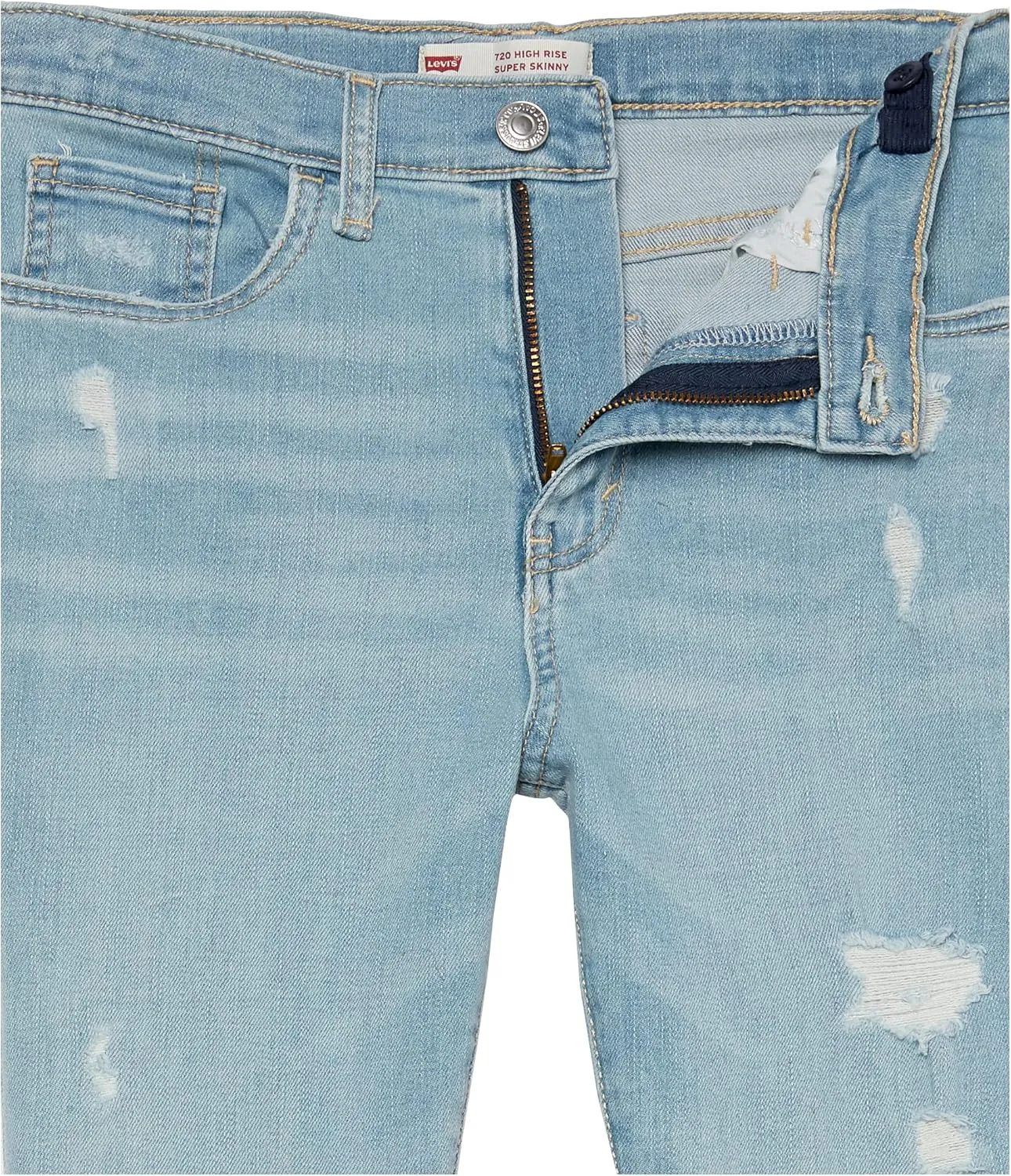 Levi's Girls' 720 High Rise Super Skinny Fit Jeans